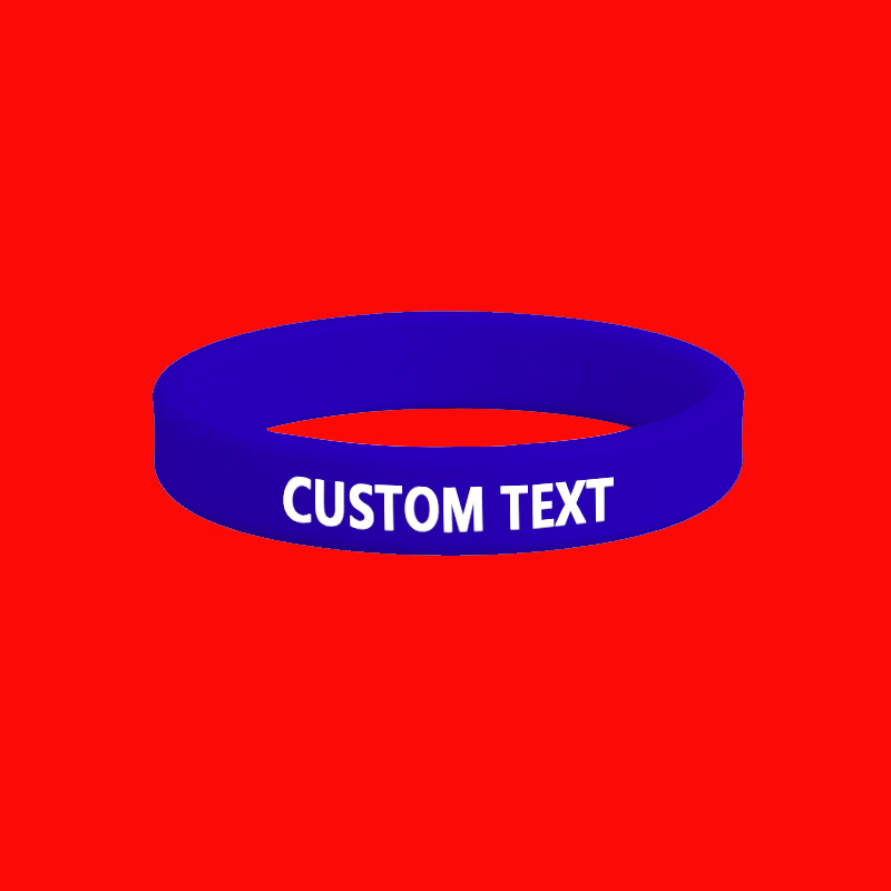30pc Custom Silicone Bracelets Set, Personalised Gift